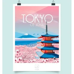 Fabrique de Styles Affiche tokyo 42x59.4cm* Cadres Déco Et Affiches