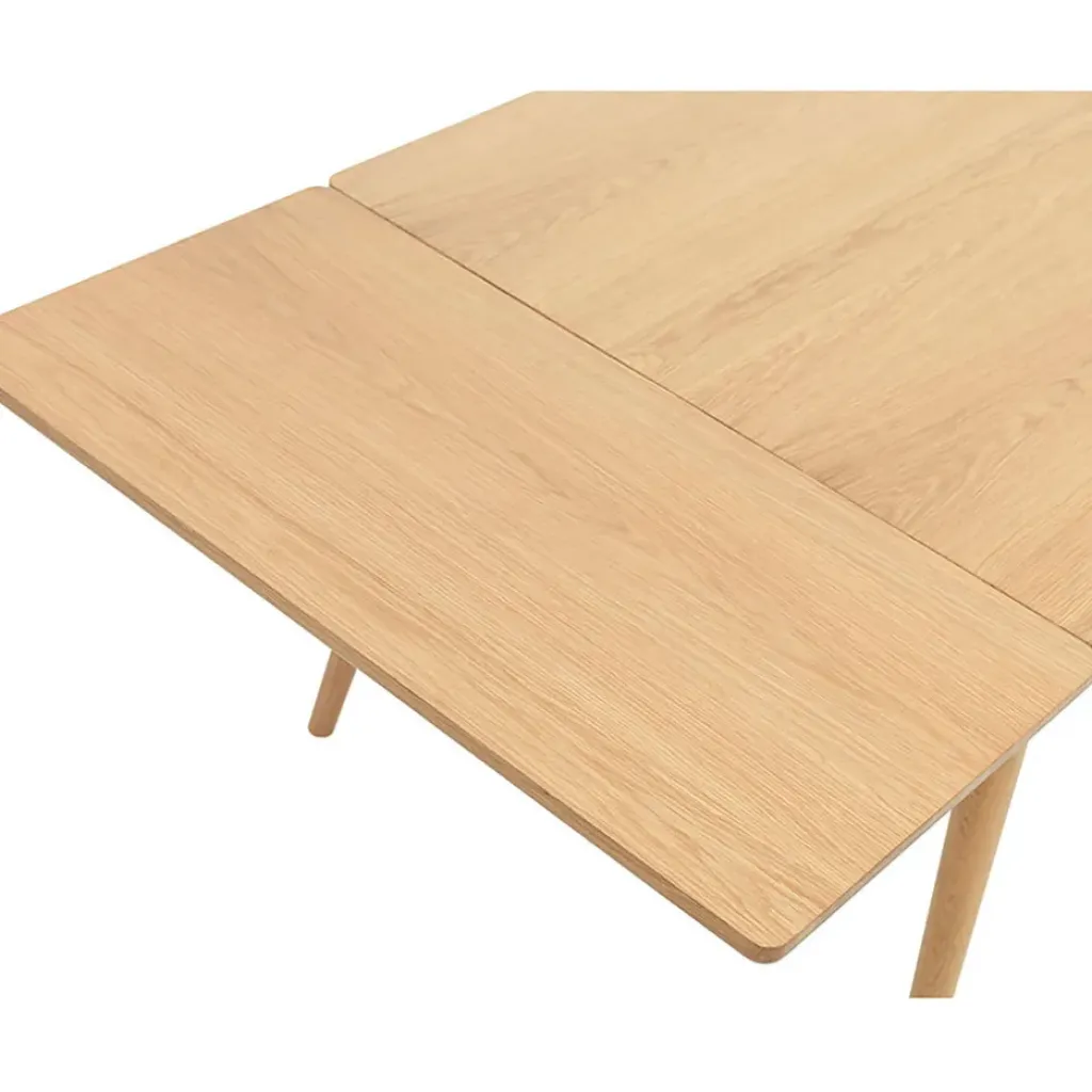 Fabrique de Styles Allonge placage chêne 60x45xm - barrali* Table De Salle À Manger