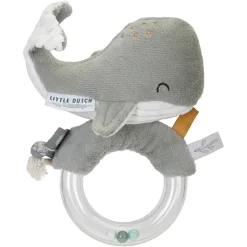 Fabrique de Styles Anneau hochet baleine - ocean mint*Enfant Jouets
