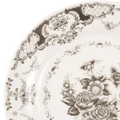 Fabrique de Styles Assiette à dessert en faïence d20cm - clothilde* Assiettes