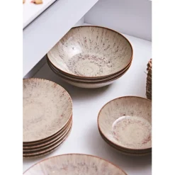 Fabrique de Styles Assiette calotte akaris d22cm en gres* Assiettes