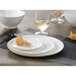 Fabrique de Styles Assiette calotte en porcelaine d21.5cm - selena* Assiettes