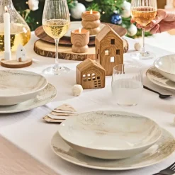 Fabrique de Styles Assiette creuse en grès d22cm - mojave* Assiettes