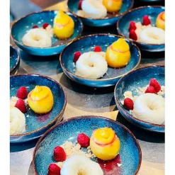 Fabrique de Styles Assiette creuse en grès d19cm - Volga* Assiettes