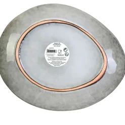 Fabrique de Styles Assiette galet en grès d22cm - au gres du temps* Assiettes