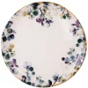 Fabrique de Styles Assiette plate en faïence blanc d27.5cm - Garden* Assiettes