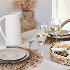 Fabrique de Styles Assiette plate en grès d27cm - Akaris* Assiettes