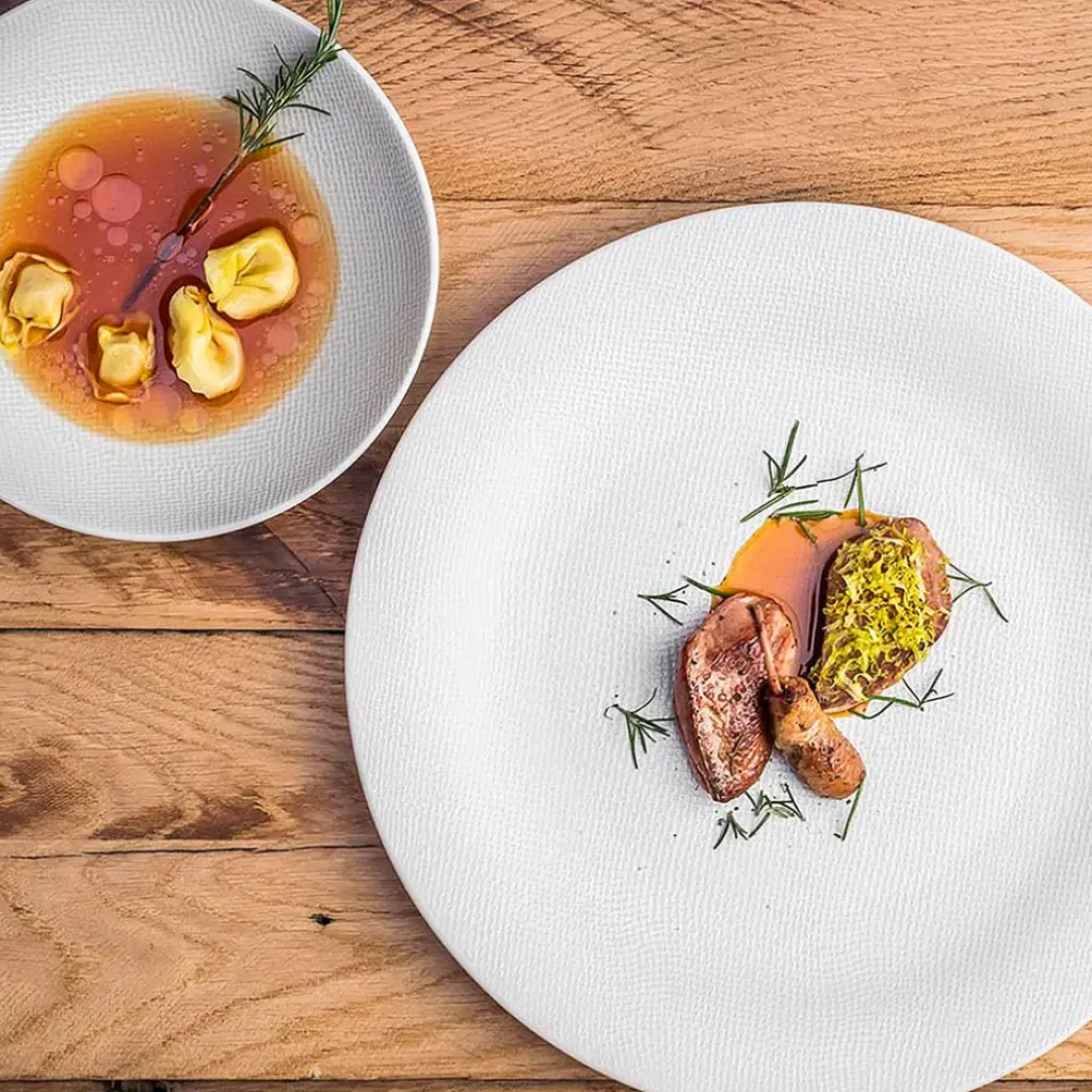 Fabrique de Styles Assiette plate en grès d27cm - Vesuvio* Assiettes