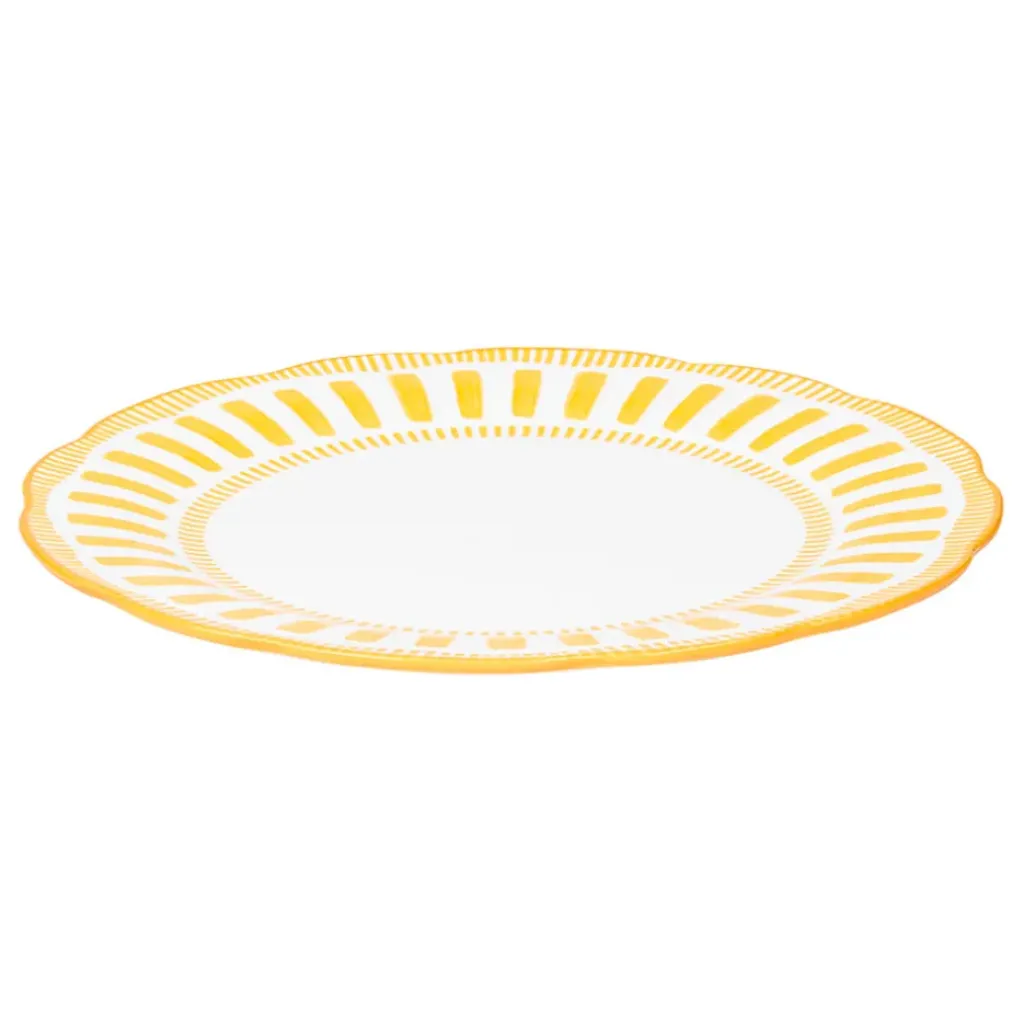 Fabrique de Styles Assiette plate en porcelaine d27cm - Napoli* Assiettes