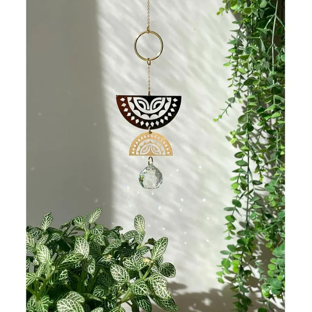 Fabrique de Styles Attrape-soleil à suspendre totem h26cm* Méditation Et Yoga