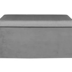 Fabrique de Styles Banc coffre pliable en velours côtelé - Julia* Bancs Et Banquettes