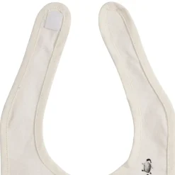 Fabrique de Styles Bavoir en coton écru et gris - Banquise*Enfant Accessoires Repas