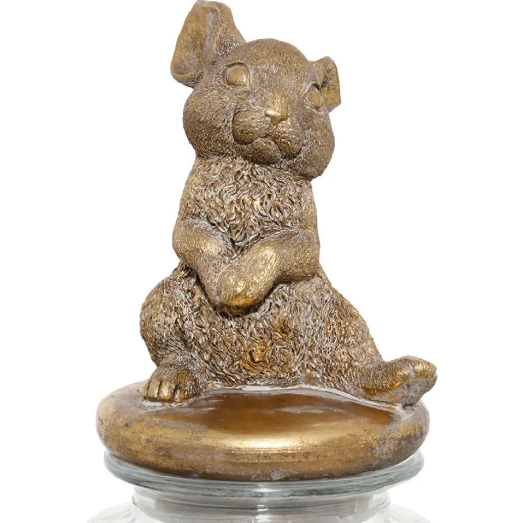 Fabrique de Styles Bocal en verre avec couvercle lapin - Floreal* Pots Et Bocaux