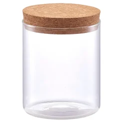 Fabrique de Styles Bocal en verre avec couvercle en liège 65cl* Pots Et Bocaux