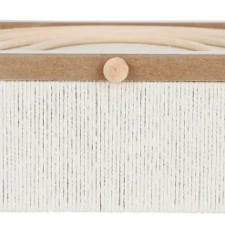 Fabrique de Styles Boite avec couvercle en rotin - blue sand* Boîtes