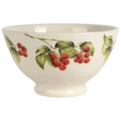 Fabrique de Styles Bol en faïence groseilles 75cl - Collection* Bols Et Coupelles