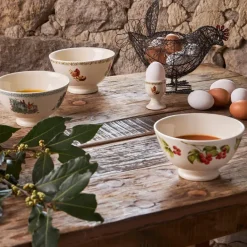 Fabrique de Styles Bol en faïence groseilles 75cl - Collection* Bols Et Coupelles