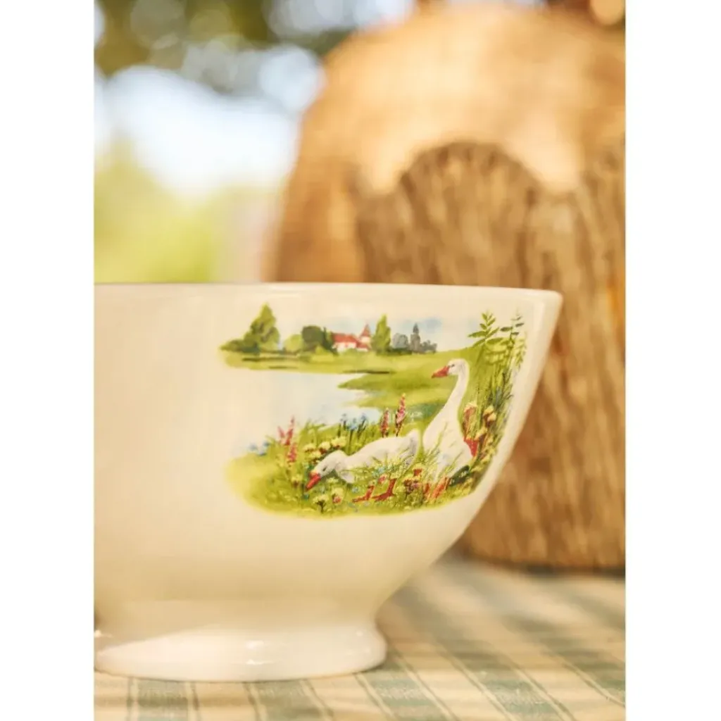 Fabrique de Styles Bol en faïence oie 75cl - Collection* Bols Et Coupelles