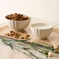 Fabrique de Styles Bol en grès écru 35cl - Romancero* Bols Et Coupelles