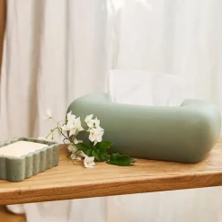 Fabrique de Styles Boîte à mouchoir en grès - Klosen* Petits Objets Déco