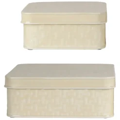 Fabrique de Styles Boîte gigogne (x2) en fer* Boîtes