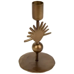 Fabrique de Styles Bougeoir en fer h15cm - Soleil* Photophores, Bougeoirs Et Lanternes