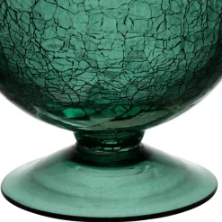 Fabrique de Styles Bougeoir en verre émeraude h15.6cm - Oanez* Photophores, Bougeoirs Et Lanternes
