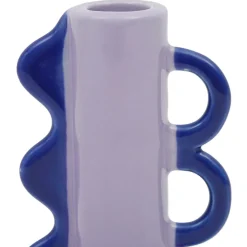 Fabrique de Styles Bougeoir nude et vert en grès - funny* Photophores, Bougeoirs Et Lanternes