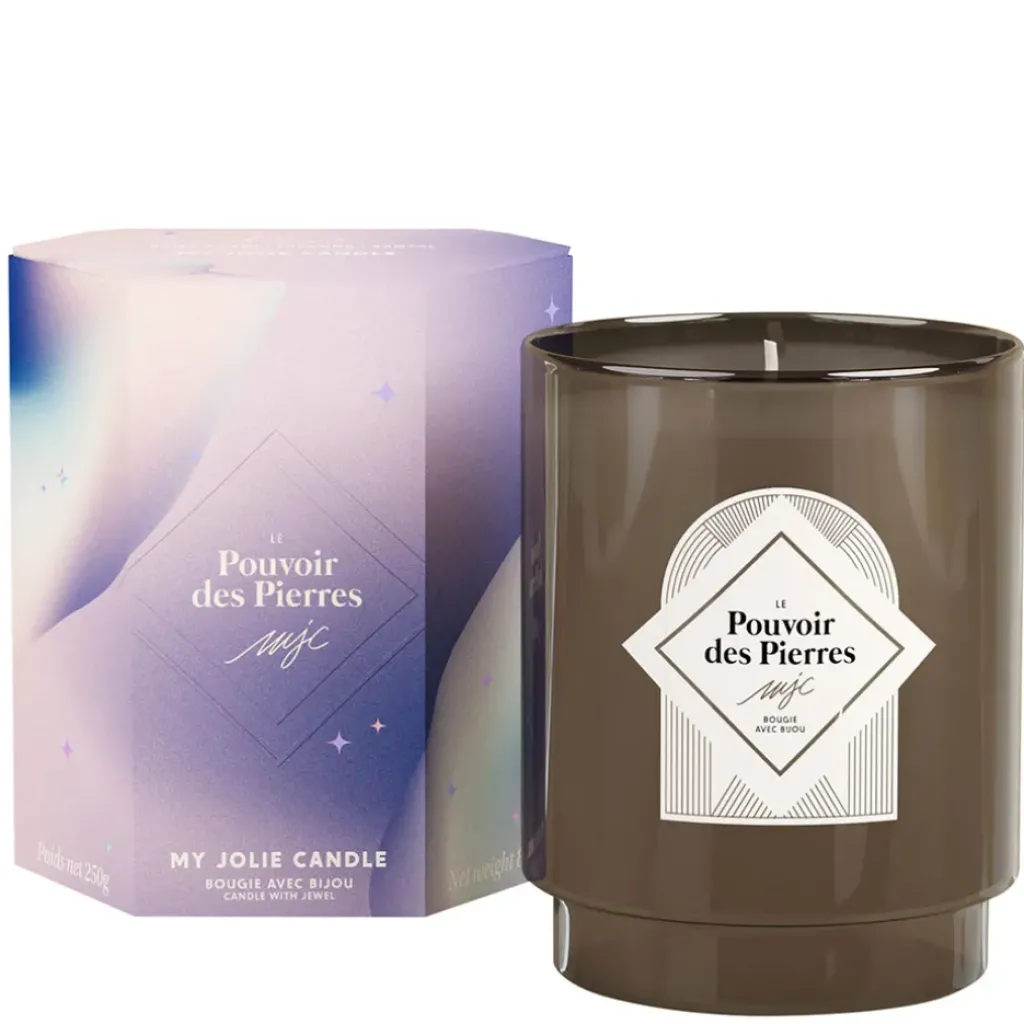 Fabrique de Styles Bougie Bijou Bracelet Or pierre Amazonite lavande boisé 50h* Bougies Parfumées