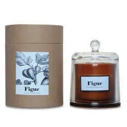 Fabrique de Styles Bougie cloche parfumée Figue Boisée 50h* Bougies Parfumées