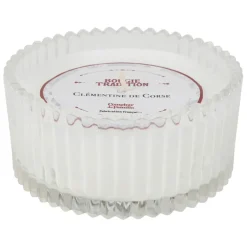 Fabrique de Styles Bougie en verre senteur clémentine 180g* Bougies Parfumées