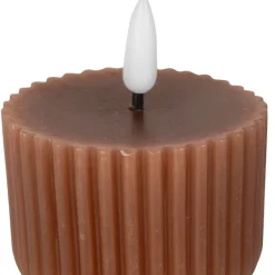 Fabrique de Styles Bougie led pilier h24.5cm* Déco Lumineuse