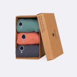 Fabrique de Styles Boxer X3 bleu marine, rose et vert S* Accessoires Mode