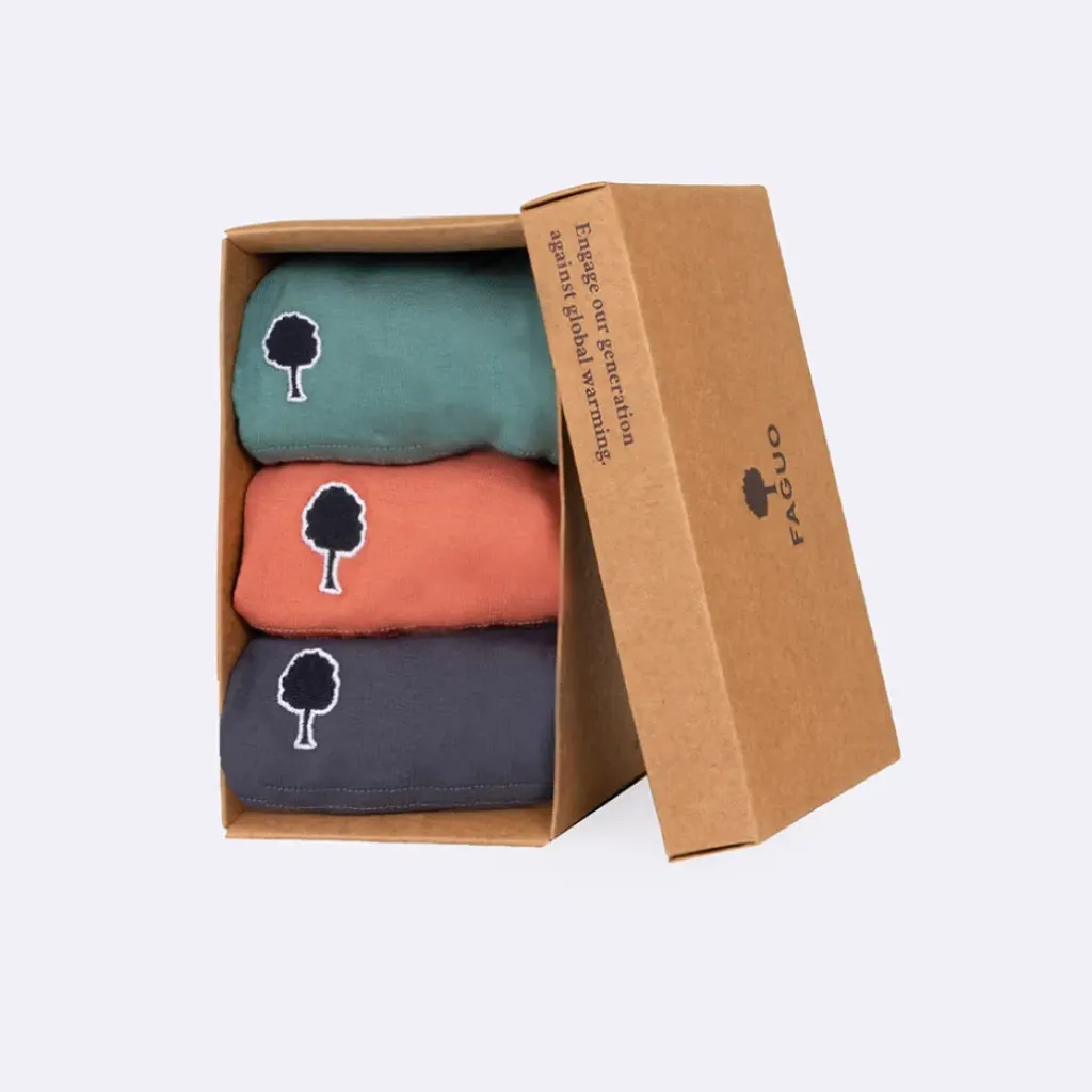 Fabrique de Styles Boxer X3 bleu marine, rose et vert S* Accessoires Mode