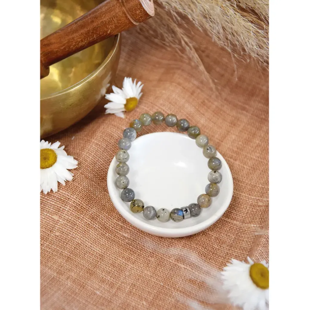 Fabrique de Styles Bracelet labradorite perles rondes 8mm* Bijoux Fantaisie