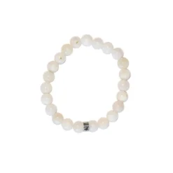 Fabrique de Styles Bracelet pierre de lune perles rondes 8mm* Bijoux Fantaisie