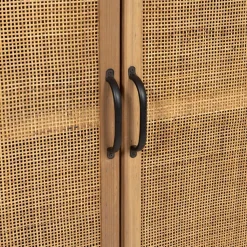 Fabrique de Styles Buffet bas en sapin et bambou L80cm - Tamba* Buffets Et Vitrines