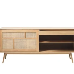 Fabrique de Styles Buffet en placage chêne h80cm - barrali* Buffets Et Vitrines