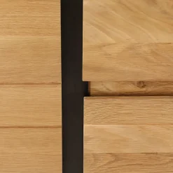 Fabrique de Styles Buffet enfilade chêne massif 3 portes et tiroir - Manny* Buffets Et Vitrines