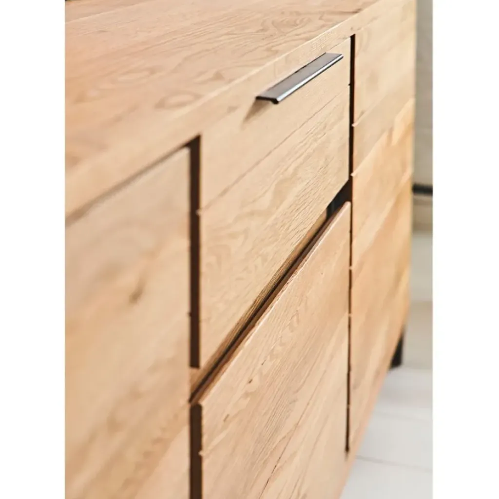 Fabrique de Styles Buffet enfilade chêne massif 3 portes et tiroir - Manny* Buffets Et Vitrines