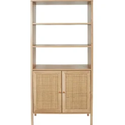 Fabrique de Styles Buffet haut en bois avec 3 niveaux H163cm - Baia* Bibliothèques Et Étagères
