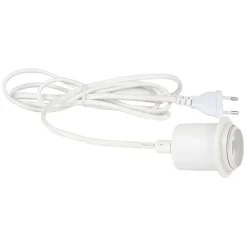 Fabrique de Styles Cable éléctrique avec interrupteur 2m* Ampoules Et Cordons Électriques