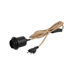 Fabrique de Styles Cable éléctrique avec interrupteur 2m* Ampoules Et Cordons Électriques