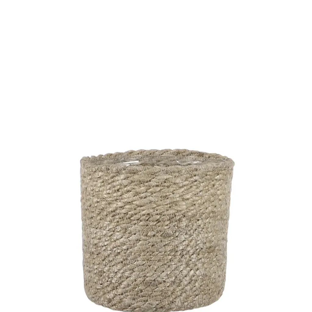 Fabrique de Styles Cache-pot atlantic creme d14xh14cm* Cache-pots Et Supports