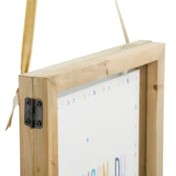 Fabrique de Styles Cadre déco maison bonheur ruban 20x25cm*Enfant Déco