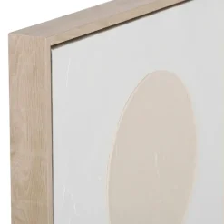 Fabrique de Styles Cadre deco abstrait en panneau de bois et verre 63x93cm - Greeka* Cadres Déco Et Affiches