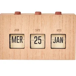Fabrique de Styles Calendrier flip flap effet bois* Petits Objets Déco
