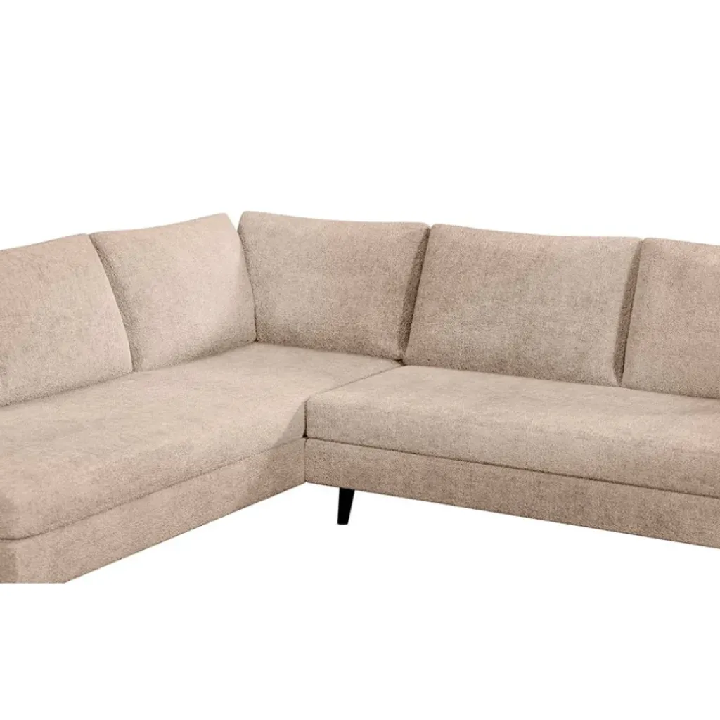 Fabrique de Styles Canapé d'angle droit 5 places ANDRE - Dany ecru 2* Canapés D'angle