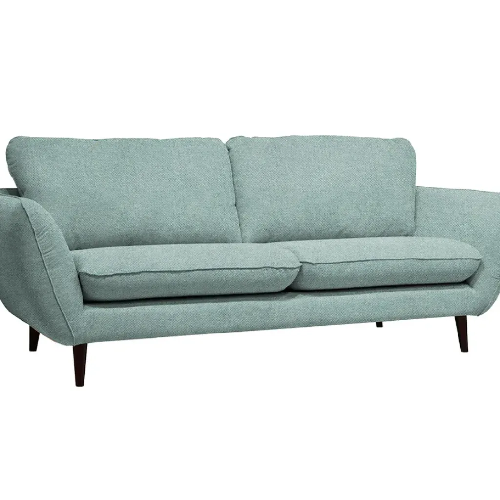 Fabrique de Styles Canapé fixe 3 places Axel - Tissu - Enjoy Vert D'Eau* Canapés Fixes