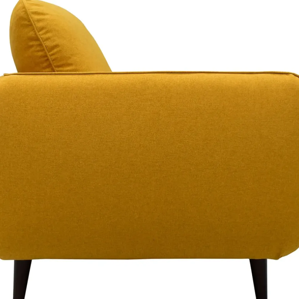 Fabrique de Styles Canapé fixe 3 places Axel - Velours Vintage - Adore Anthracite* Canapés Fixes